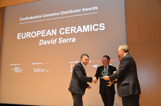 European Ceramics receives the Confidustria Ceramica Distributor Award 2014